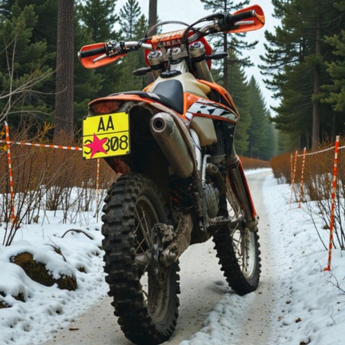 Replica targa moto - targa,