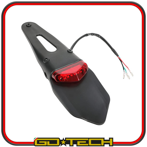 Portatarga moto enduro fanale - moto,